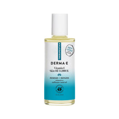 DERMA E nourishing face oil 2 fl oz for healthy-looking radiant skin