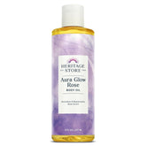 Aromatherapy and carrier oil by Heritage Store for skin hydration and massage.