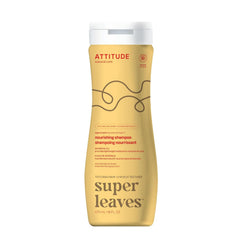 Silicone-free ATTITUDE shampoo with moringa oil for soft, defined curls