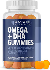 Havasu Nutrition Omega 3-6-9 DHA gummies, 60 count