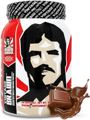 Chocolate Vintage Brawn protein supplement with milk beef and egg protein isolates