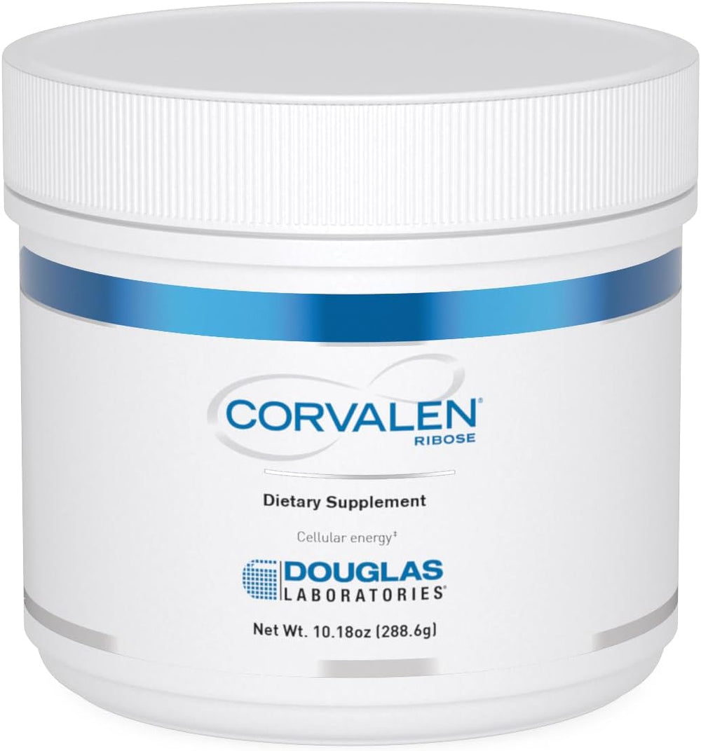 Douglas Laboratories Corvalen gluten-free D-ribose supplement for daily energy production