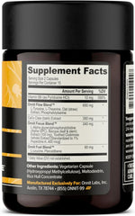 Onnit Alpha Brain ingredients – natural cognitive support with Phosphatidylserine, Huperzine A, and more.