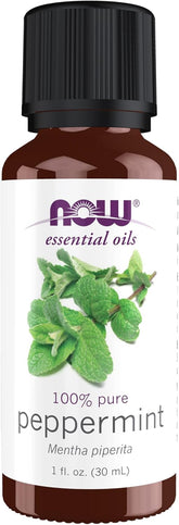NOW Essential Oils infographic showing diffusion skin bath and cosmetic uses