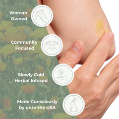 Ora's Amazing Herbal Calendula Salve with beeswax and grapeseed oil