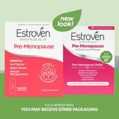 Estroven pre-menopause support tablets with clinically studied ingredients