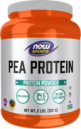 Pea Protein Powder Unflavored – 2 lb