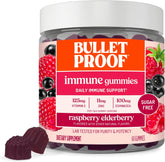 Bulletproof immune support gummies in 60 count bottle for everyday wellness