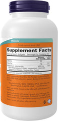 NOW Magnesium Citrate Softgels 400 mg mineral supplement bottle