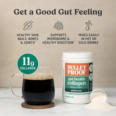 Grass-fed collagen protein powder for daily gut health and microbiome support
