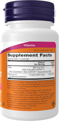 NOW Foods Methyl B-12 5000 mcg bottle, 120 lozenges for nervous system support