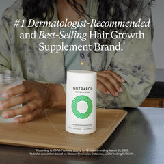 Nutrafol Women’s Vegan clinically tested supplement for thicker hair