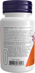 Melatonin 3 mg sleep support supplement with 60 vegetarian capsules