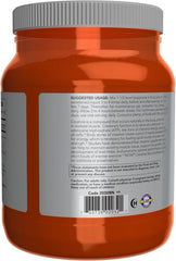 Pure creatine powder label showing muscle fuel and lean mass support