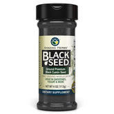Amazing Herbs Black Seed Ground Premium Black Cumin Seed 4 oz bottle