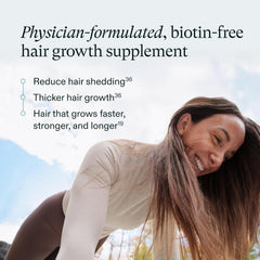 Nutrafol Women’s Vegan dietary supplement with plant-based ingredients