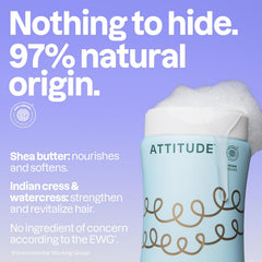 Ultra-Nourishing Shampoo for curly hair with naturally derived ingredients and vegan formula