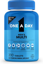 One A Day Men’s Multivitamin bottle for immune, muscle, and energy support