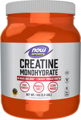 Creatine Monohydrate powder for mass building and energy production