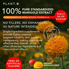 Lutein and zeaxanthin eye vitamins for blue light and vision clarity support