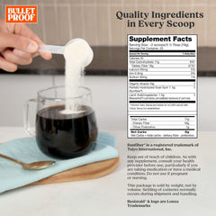 Bulletproof plant-sourced prebiotic fiber powder with 16g fiber and 0g sugar