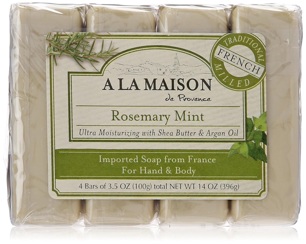 A LA MAISON natural moisturizing soap bars for daily hand and body cleansing