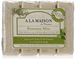 A LA MAISON natural moisturizing soap bars for daily hand and body cleansing
