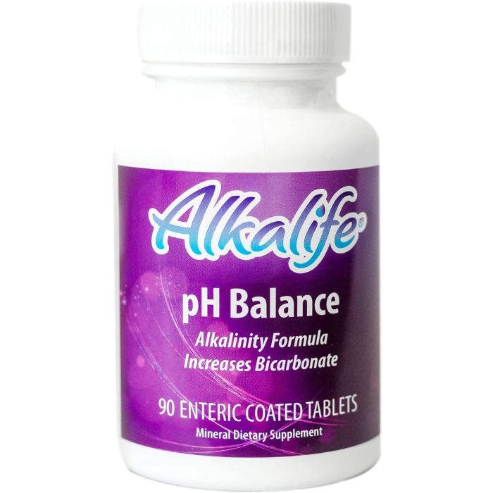 Alkalife pH Balance 90 Enteric Coated Tablets Mineral Supplement
