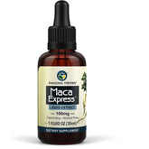 Front view of Maca Express 1 oz – Non-GMO energy and libido support extract