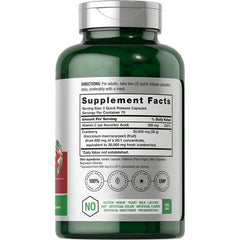 Horbaach Cranberry Concentrate 30000mg Vitamin C 150 Caps Gluten Free