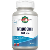 KAL Magnesium Once Daily 500 mg – USA made, lab-verified magnesium supplement