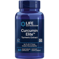 Life Extension Curcumin Elite Turmeric Extract 60 Vegetarian Caps