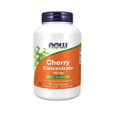 "NOW Cherry Concentrate – 180-count herbal capsules for inflammation and recovery"