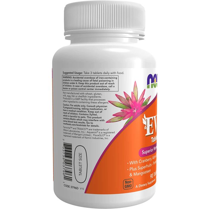 NOW Eve Superior Women's Multivitamin Tablets Alpha Lipoic Acid