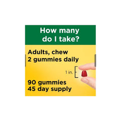 Nature Made Multivitamin 90 Gummies Daily Nutritional Support