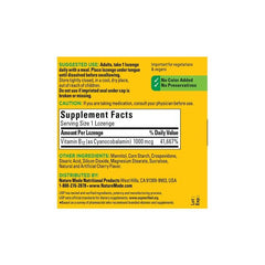 Nature Made Vitamin B12 Sublingual 1000 Mcg 50 Lozenges