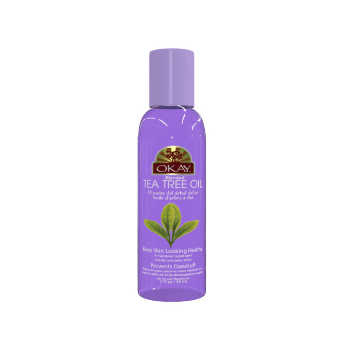 OKAY Pure Naturals Tea Tree Oil for HAIR, SCALP & SKIN 2oz / 59ml