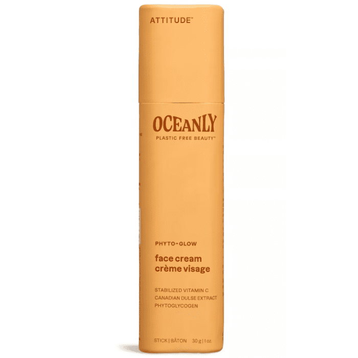 Attitude Oceanly PHYTO-GLOW Radiance Solid Face Cream Vitamin C Vegan