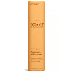 Attitude Oceanly PHYTO-GLOW Radiance Solid Face Cream Vitamin C Vegan