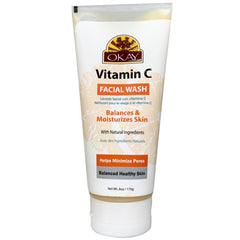 OKAY Pure Naturals Facial Wash Vitamin C 6oz Balanced Skin