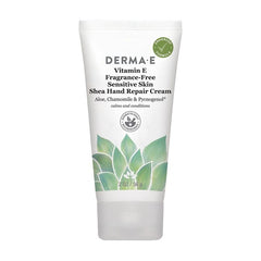 Vitamin E Fragrance Free Sensitive Skin Shea Hand Repair Cream 2 Oz