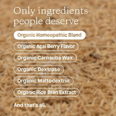 "Clean-label homeopathic allergy relief tablets for adults and children"