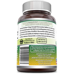 Supports cartilage health and flexibility with Amazing Formulas Glucosamine Sulfate.