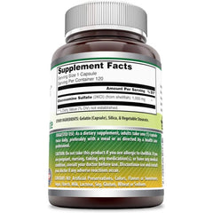 Amazing Formulas Glucosamine Sulfate 1000mg - Joint health supplement with 120 capsules.