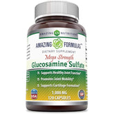 "Amazing Formulas Glucosamine Sulfate 1000mg - Promotes pain relief and joint mobility."