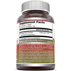 Amazing Formulas Red Yeast Rice 1200mg bottle – supports heart health and weight management with 120 tablets.