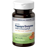 Natural digestive enzyme formula with chlorophyll and peppermint for fresh breath
