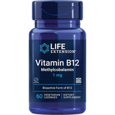 Life Extension Vitamin B12 Methylcobalamin 60 Vegetarian Lozenges