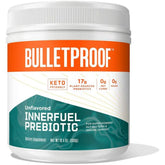 Bulletproof InnerFuel Prebiotic tub with keto-coffee setup