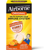 Airborne 1000mg Vitamin C 64 Chewable Tablets Immune System Support